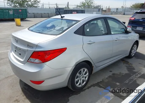 2013 Hyundai Accent Gls из США, поврежденный, VIN KMHCT4AE5DU380470